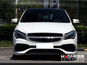 Mercedes-Benz CLA-Class Sport Front Lip Splitters - Carbon Fiber Mercedes-Benz CLA-Class Sport Front Lip Splitters - Carbon Fiber
